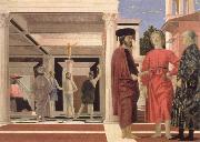 Piero della Francesca The Flagellation fo Christ Spain oil painting artist